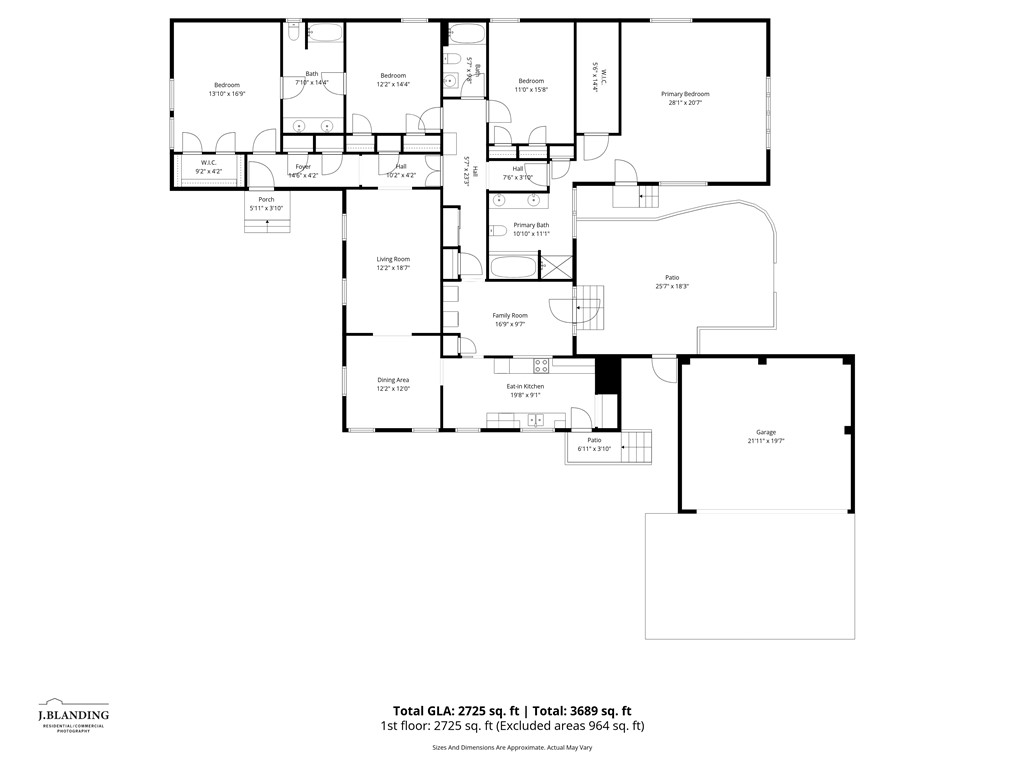 605 Sherry Drive Anderson, SC 29621 - Photo 36 of 36 Explore this thoughtfully designed floor plan, offering distinct living areas and private retreats.