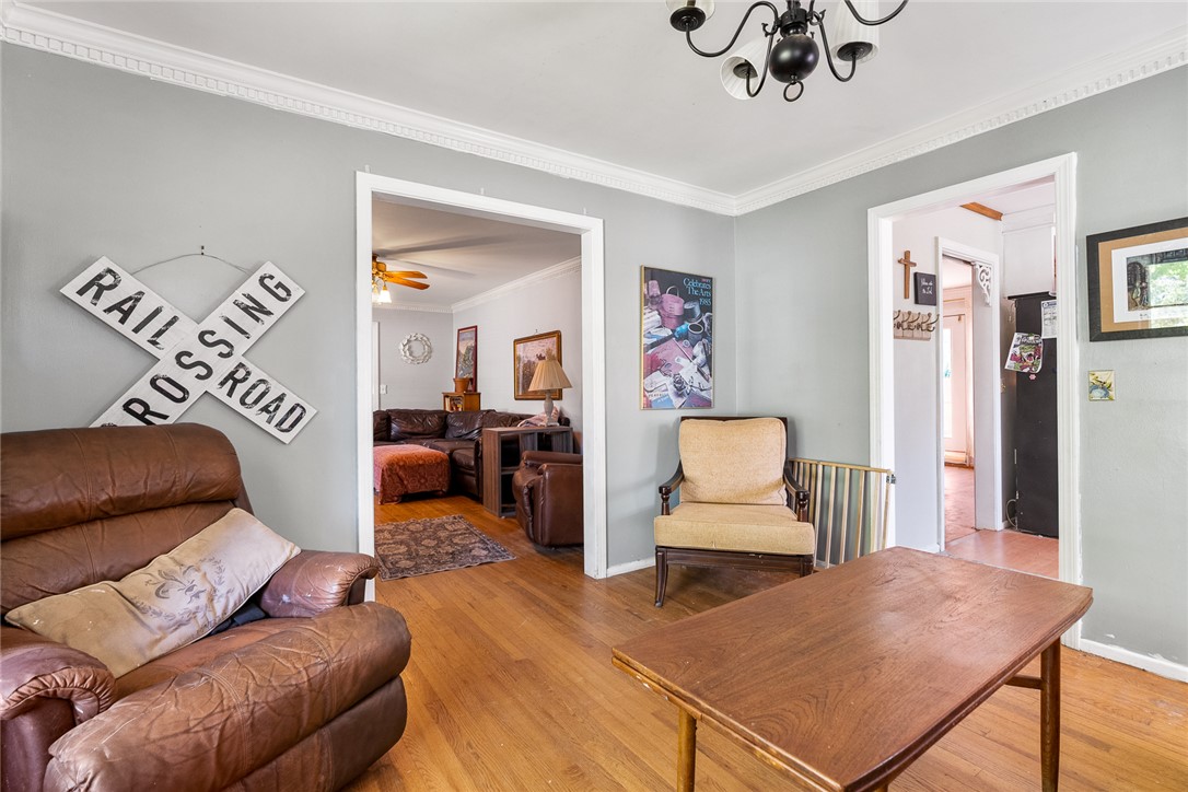 605 Sherry Drive Anderson, SC 29621 - Photo 10 of 36 This interior offers a seamless flow between rooms, highlighted by classic hardwood flooring.