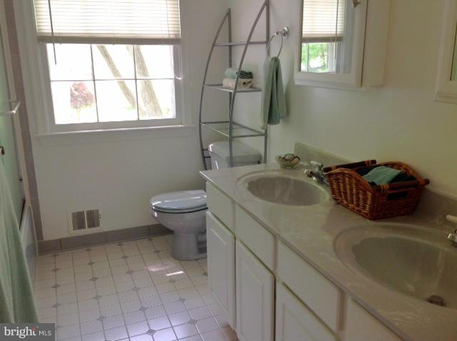 1317 Winding Waye Lane Silver Spring, MD 20902 - Photo 16 of 16 Hall Bathroom with double vanity