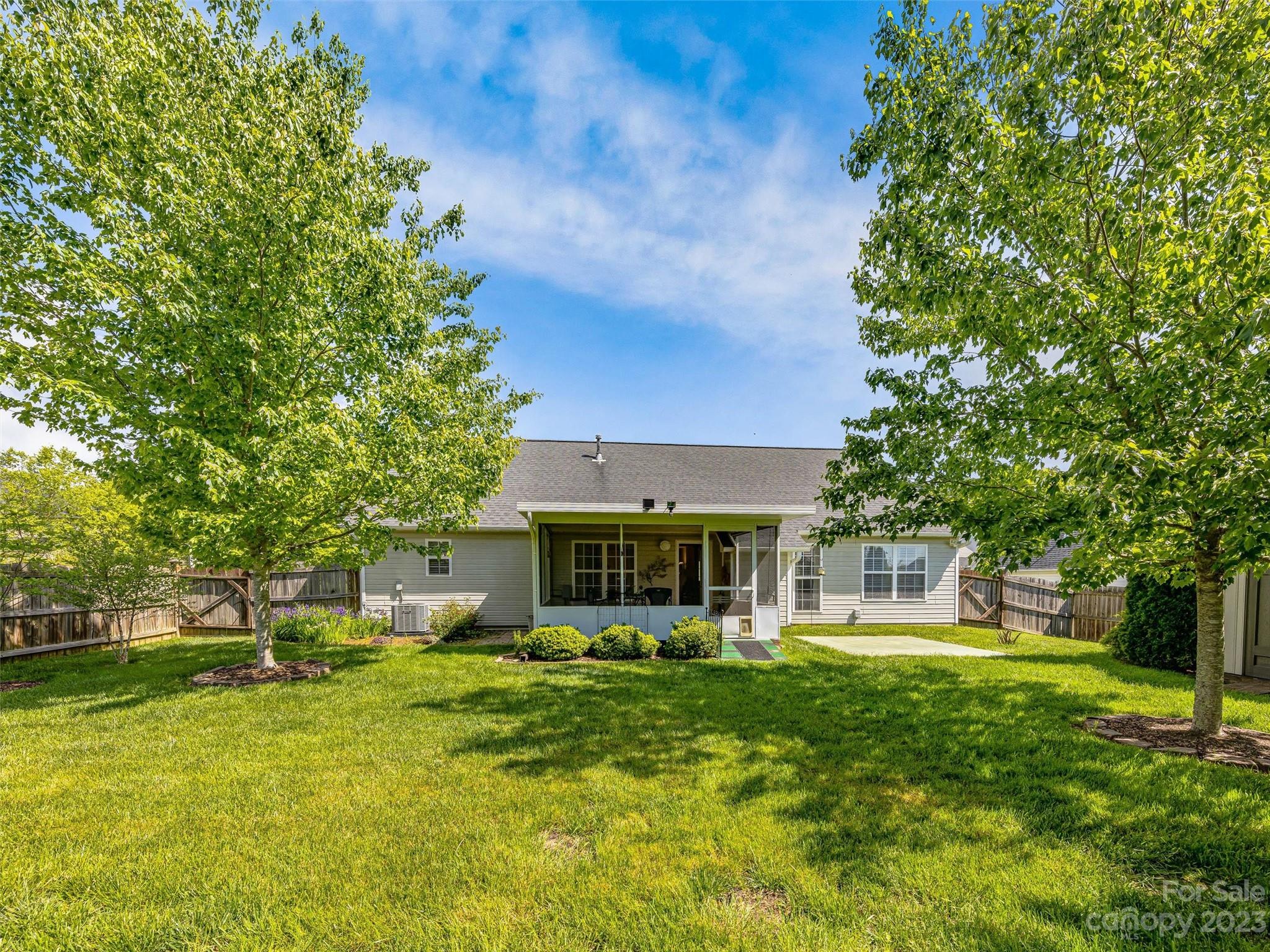 33 Black River Road Fletcher, NC 28732 - Photo 22 of 30 a front view of a house with garden