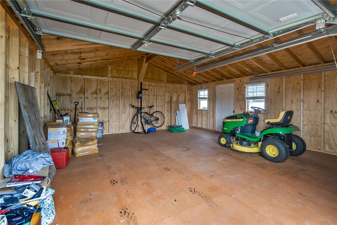 5728 Pheasant Road Bethlehem, PA 18017 - Photo 8 of 39 Exposed wood framing and double doors define this versatile, functional storage outbuilding.