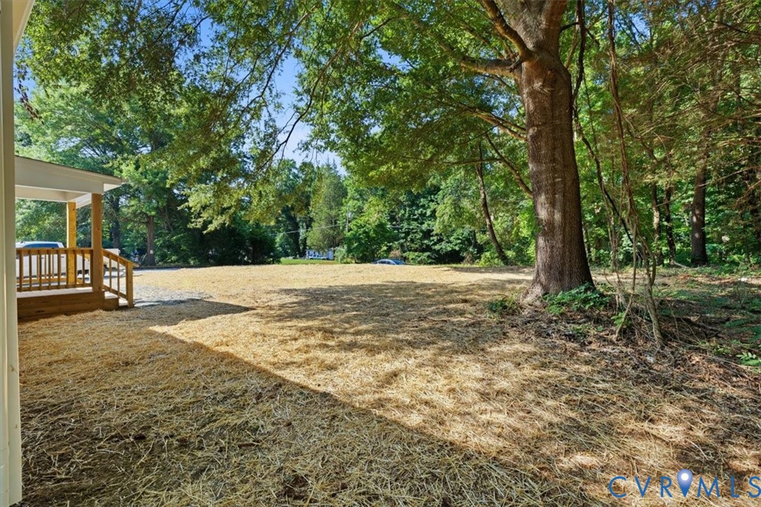 15221 Wright Road Amelia Court House, VA 23002 - Photo 21 of 22 Expansive outdoor area featuring a newly seeded la