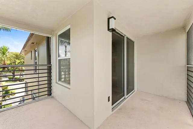 a view of hallway with stairs