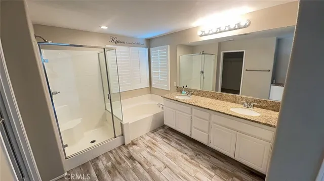 a view of wooden floor