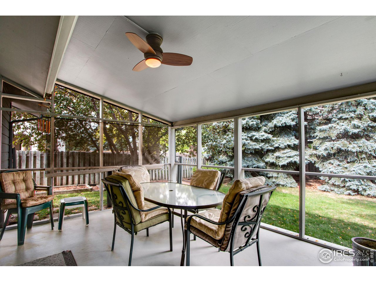2508 Hawthorne Road Fort Collins, CO 80524 - Photo 25 of 39 Spacious Screened in Porch