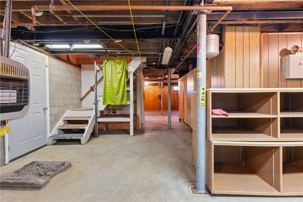 57 North Hope Mill Road Mercer, PA 16137 - Photo 25 of 49 a view of walk in closet with clothes and shoes