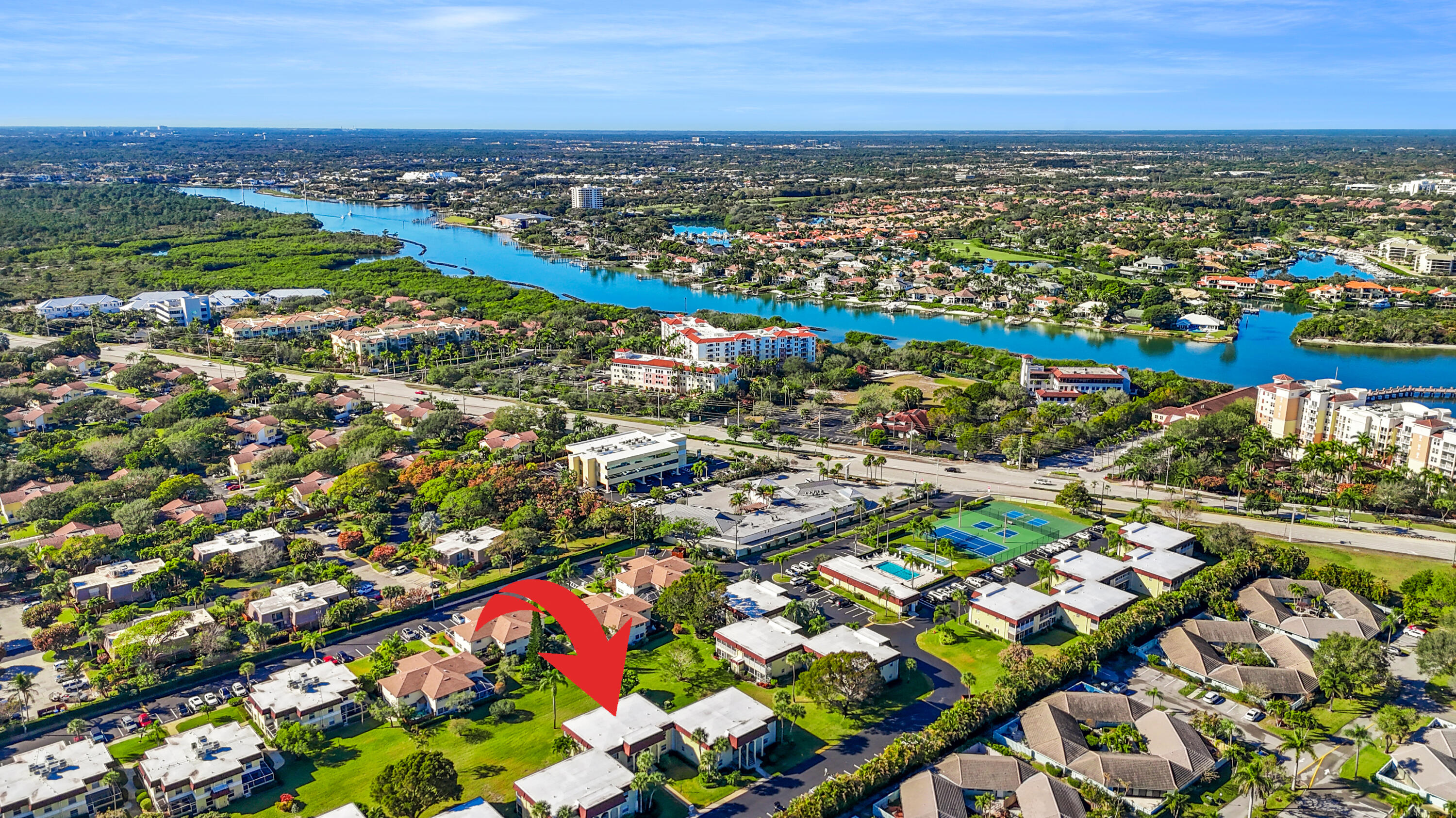 717 Highway 1, Unit 305 Jupiter, FL 33477 - Photo 3 of 51 an aerial view of multiple house