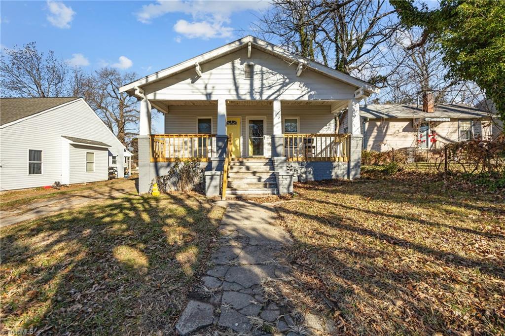 112 Briggs Place, Unit A & B High Point, NC 27262 - Photo 12 of 33 Another angle showing the front view of the home with two units.