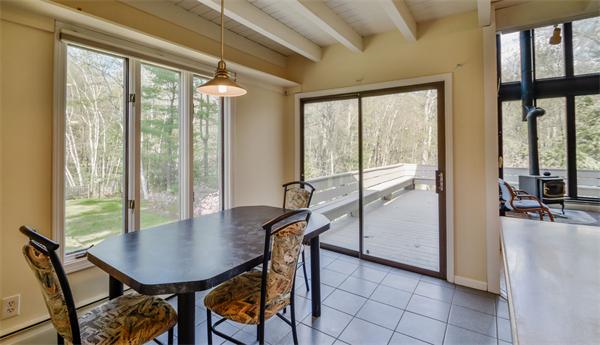 8 Plummer Road Boxford, MA 01921 - Photo 14 of 27 a view of a dining room with furniture and a window