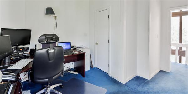 8 Plummer Road Boxford, MA 01921 - Photo 23 of 27 a view of a workspace with furniture and a window
