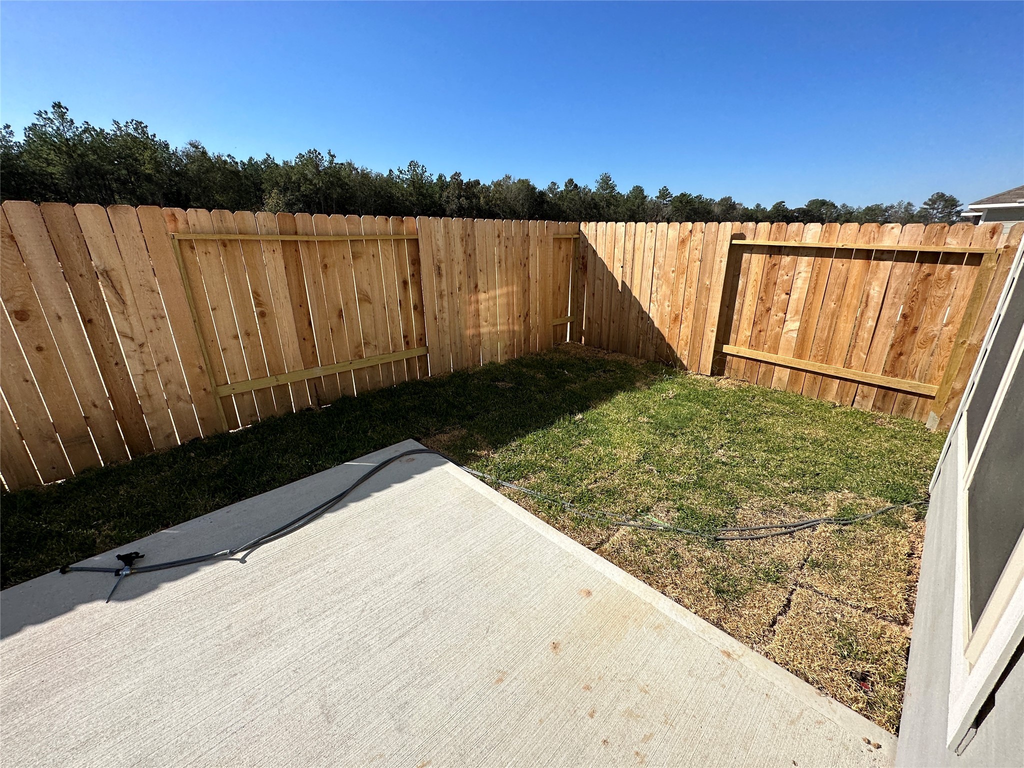 16572 Moss Lane Porter, TX 77365 - Photo 17 of 17 a view of balcony with wooden floor and lake view