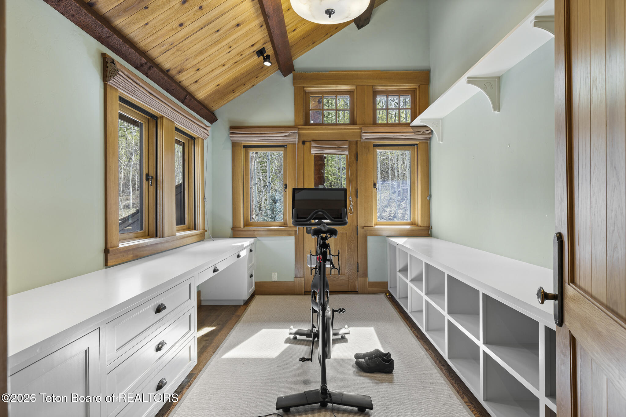 14925 South McCoy Road Jackson, WY 83001 - Photo 45 of 64 Upstairs Office 1