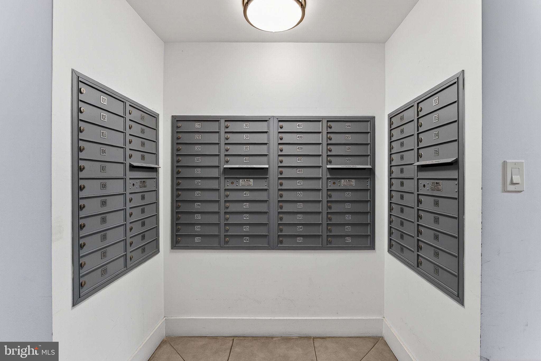 2030 F Street Northwest, Unit 606 Washington, DC 20006 - Photo 21 of 29 Mailbox area on Lobby level