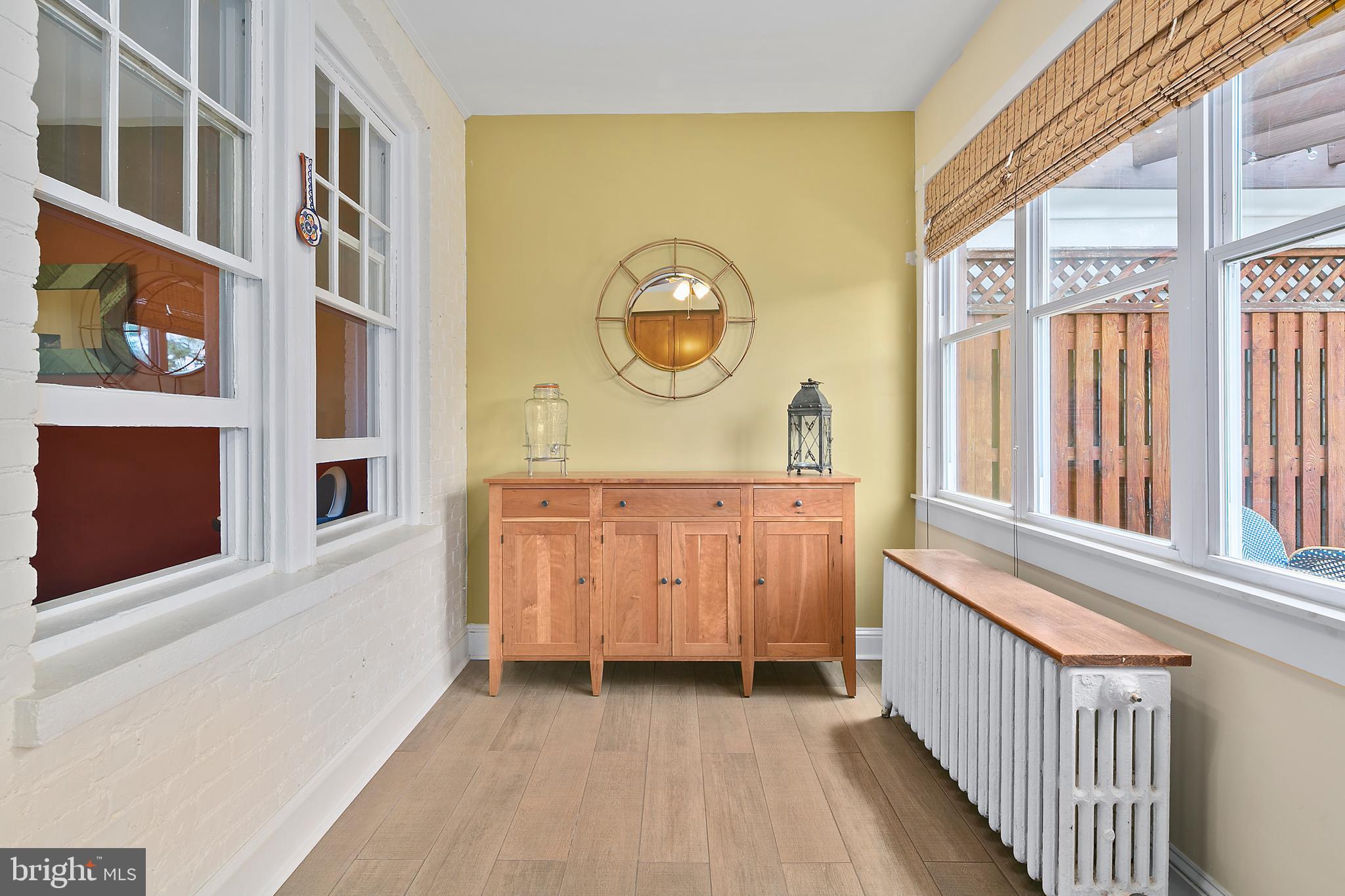 925 K Street Northeast Washington, DC 20002 - Photo 14 of 35 a view of a hallway with entryway and wooden floor