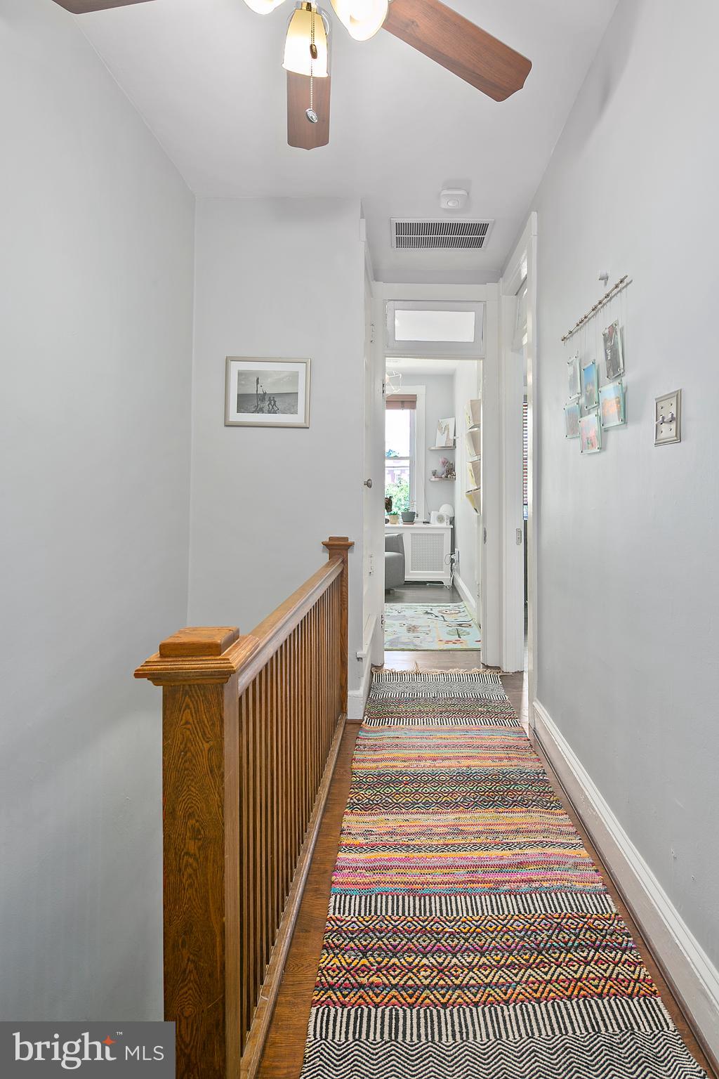 925 K Street Northeast Washington, DC 20002 - Photo 18 of 35 a view of a hallway with a white walls