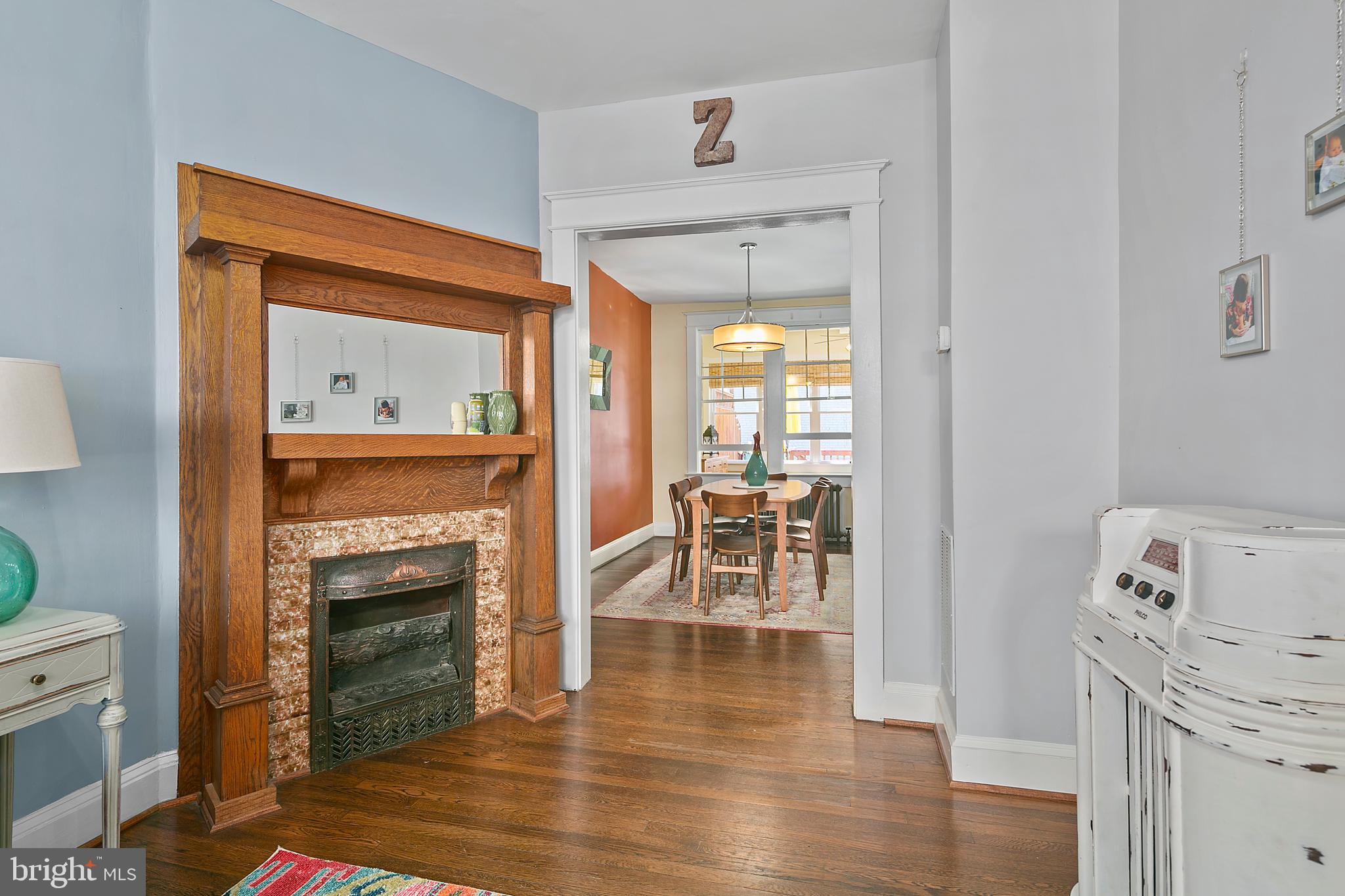925 K Street Northeast Washington, DC 20002 - Photo 7 of 35 a view of livingroom with furniture and fireplace