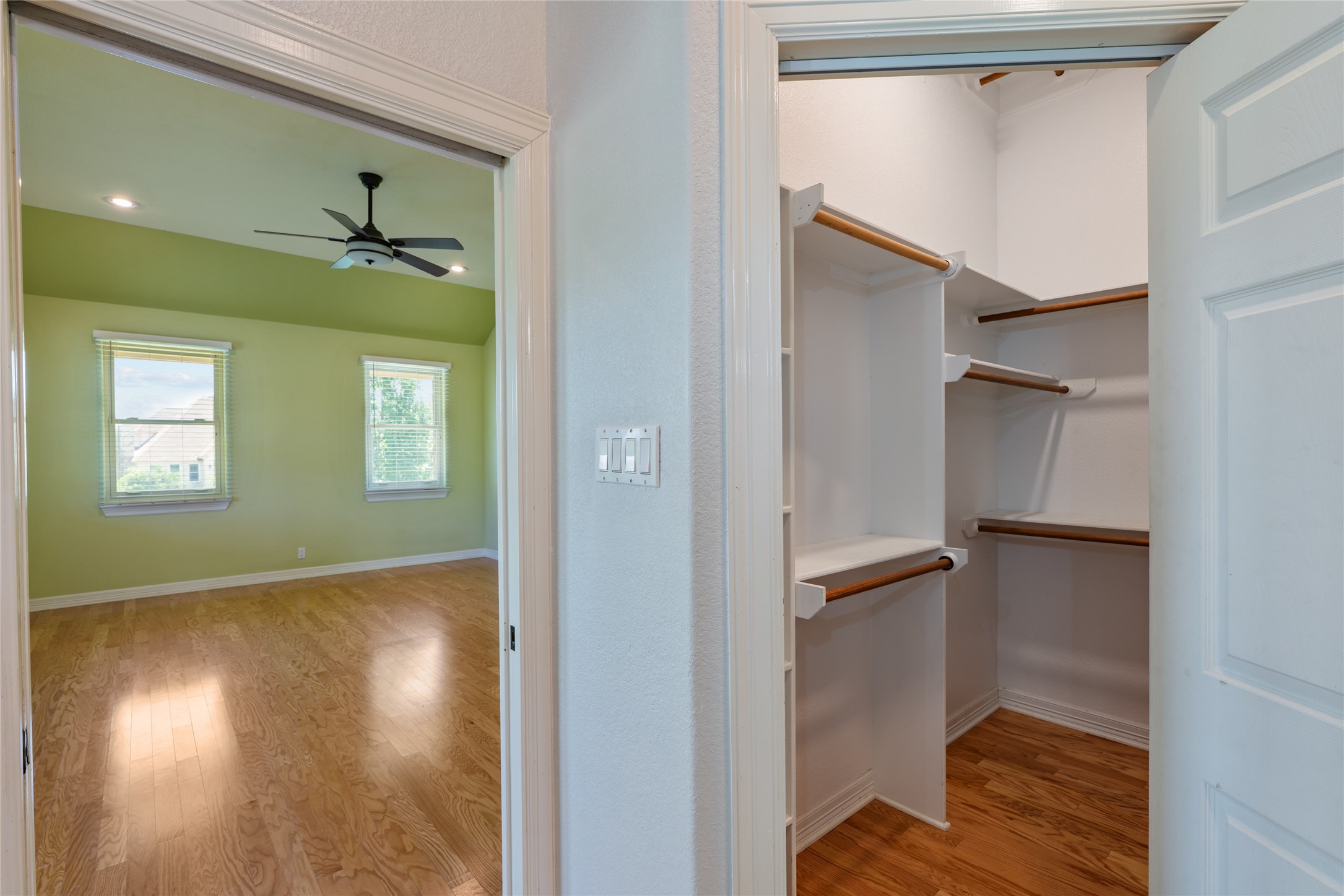 221 Chaparral Road Georgetown, TX 78628 - Photo 14 of 28 Walk-in closet in Primary bedroom/bath