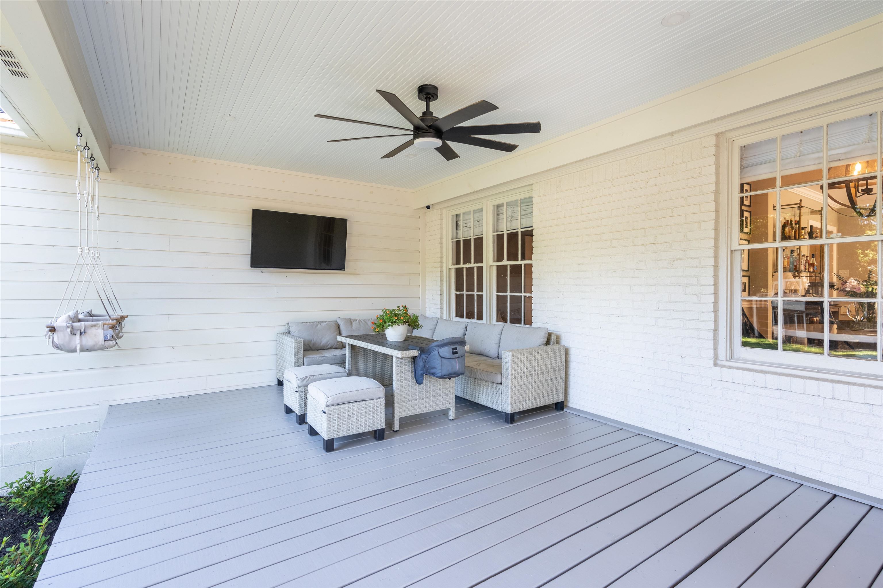 497 East Swan Ridge Circle Memphis, TN 38122 - Photo 23 of 29 Wooden terrace featuring ceiling fan