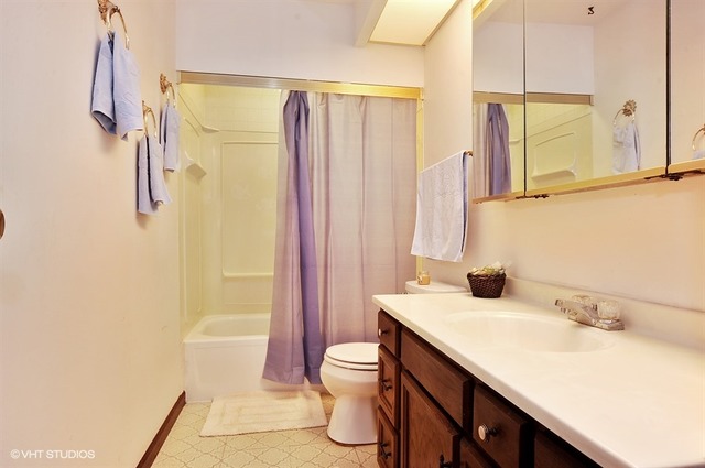 20570 North Clarice Avenue Prairie View, IL 60089 - Photo 8 of 10 a bathroom with a sink a toilet and shower