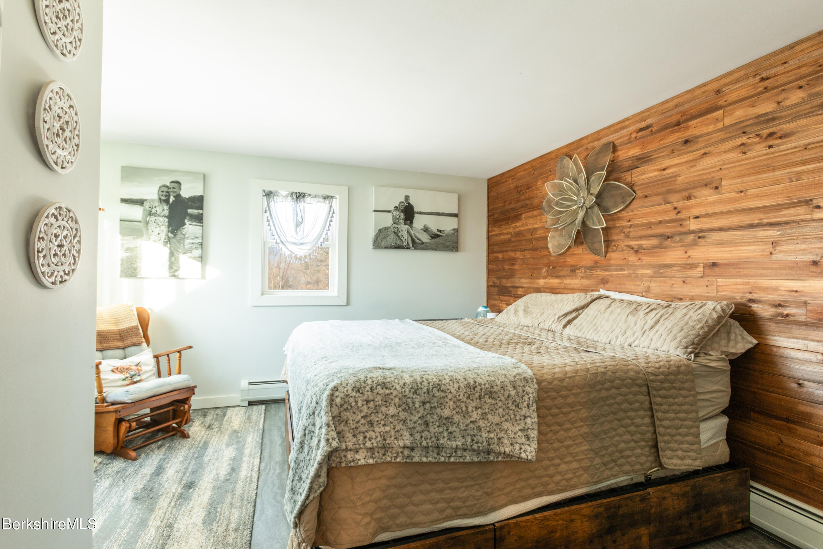 162 North Hoosac Road Williamstown, MA 01267 - Photo 21 of 37 a bedroom with a bed and painting on the wall