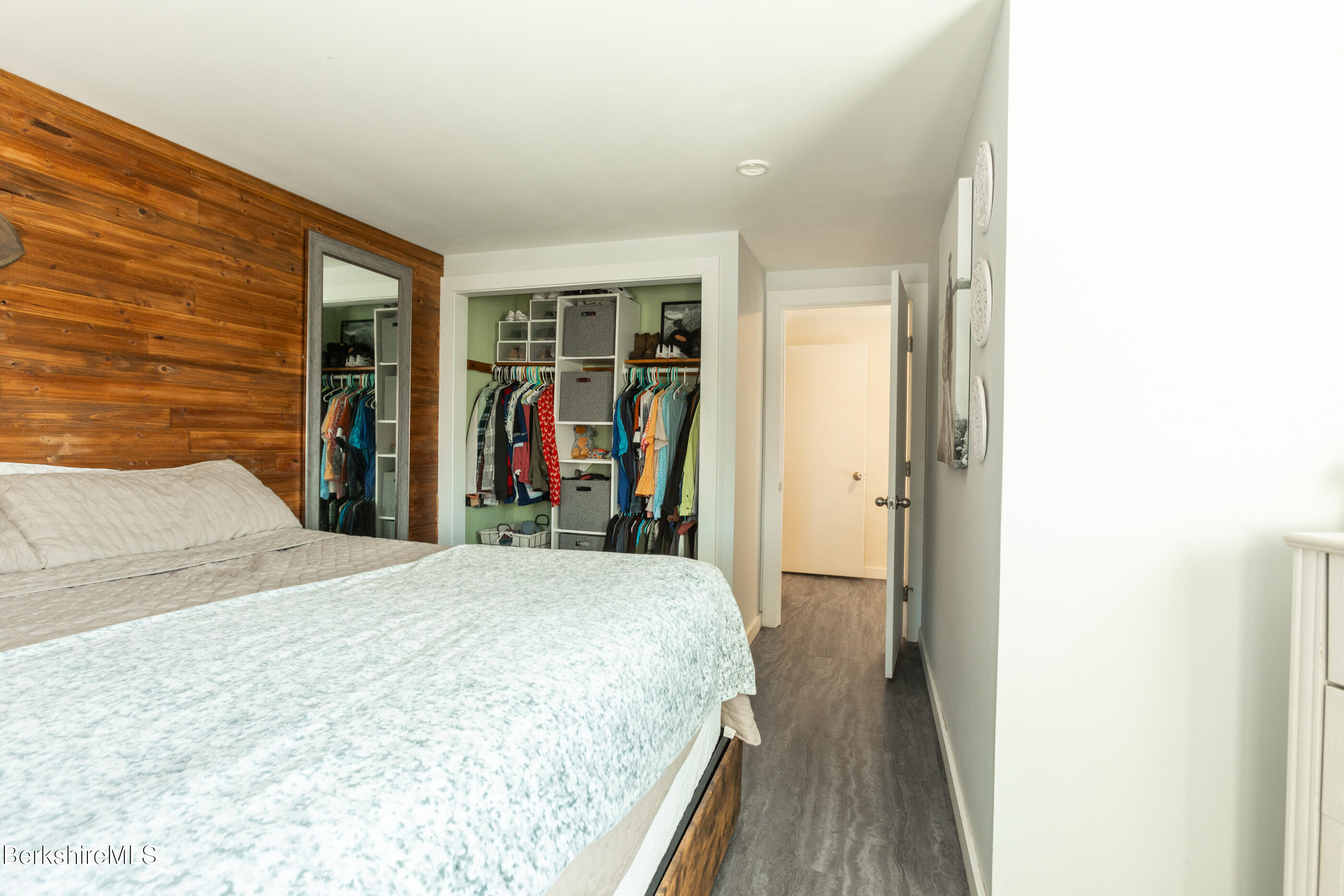 162 North Hoosac Road Williamstown, MA 01267 - Photo 23 of 37 a bed room with a bed and a walk in closet