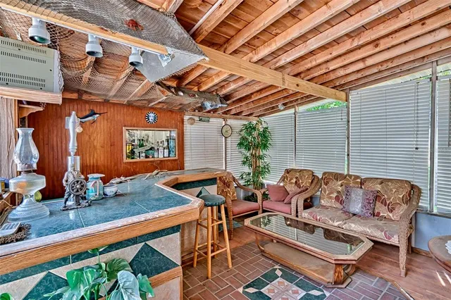 a outdoor space with patio lots of furniture