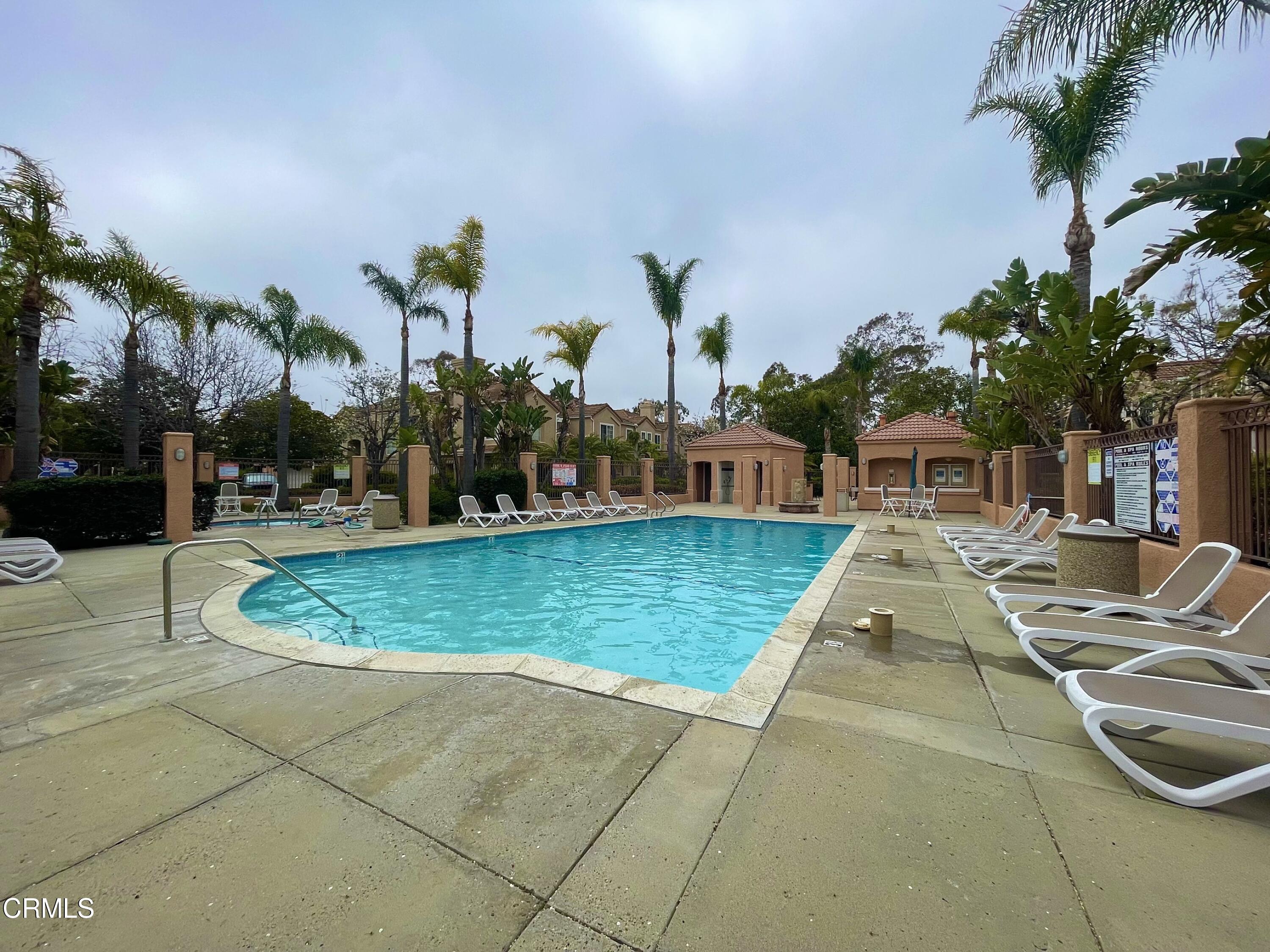 738 Moby Dick Lane Oxnard, CA 93030 - Photo 10 of 48 a view of a backyard with palm trees