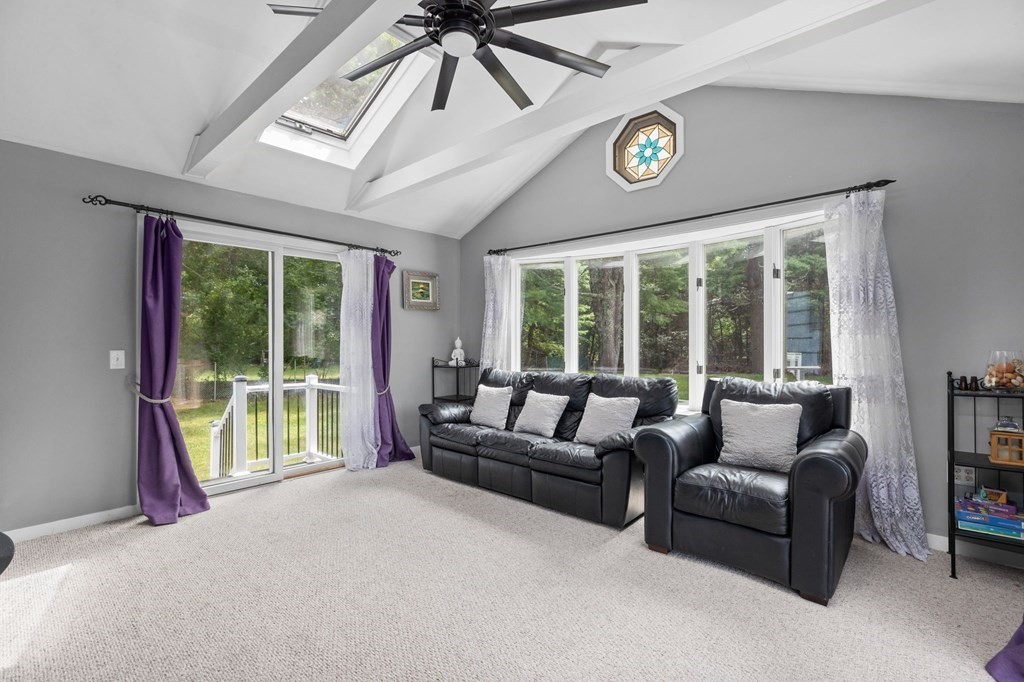 17 Pinetree Road Stoughton, MA 02072 - Photo 10 of 34 a living room with furniture and a large window