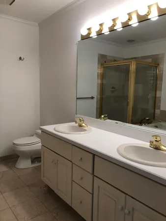 a bathroom with a sink and a toilet