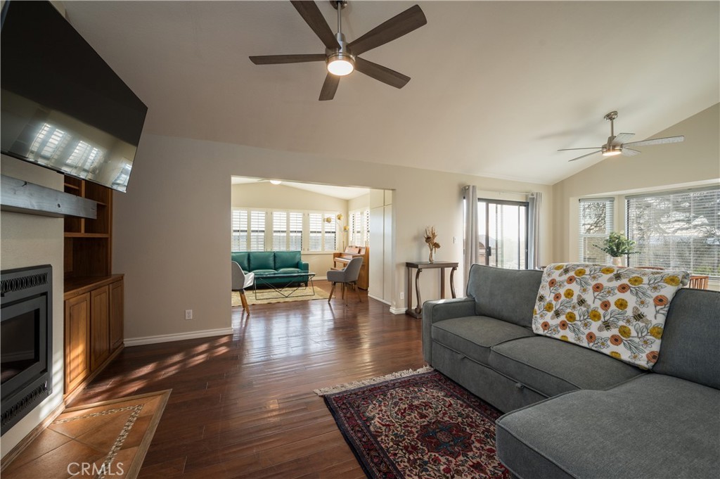 5175 White Tail Place Paso Robles, CA 93446 - Photo 5 of 37 a living room with furniture and a fireplace