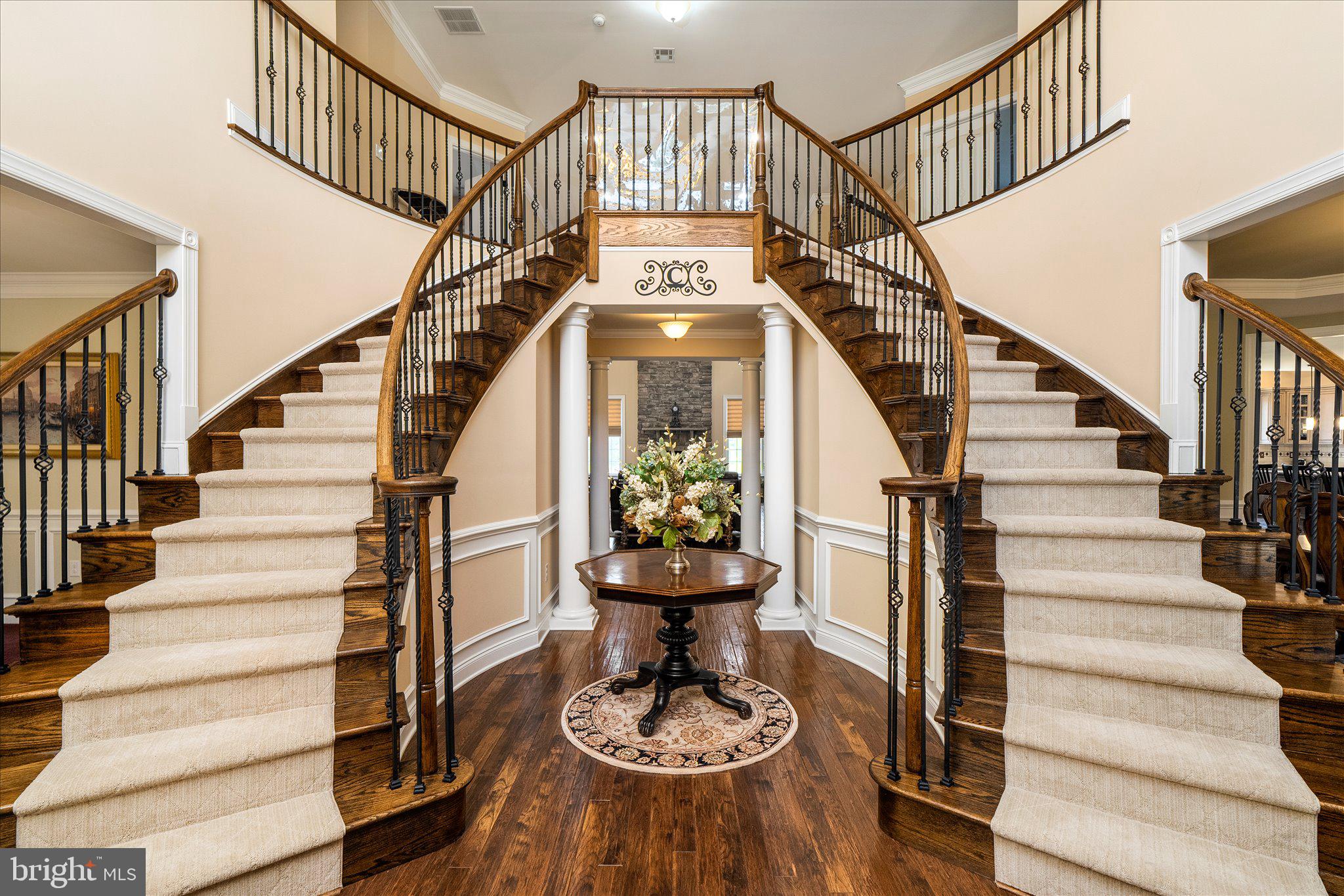 25 Weathervane Circle Cream Ridge, NJ 08514 - Photo 12 of 91 a view of entryway and hall with wooden floor