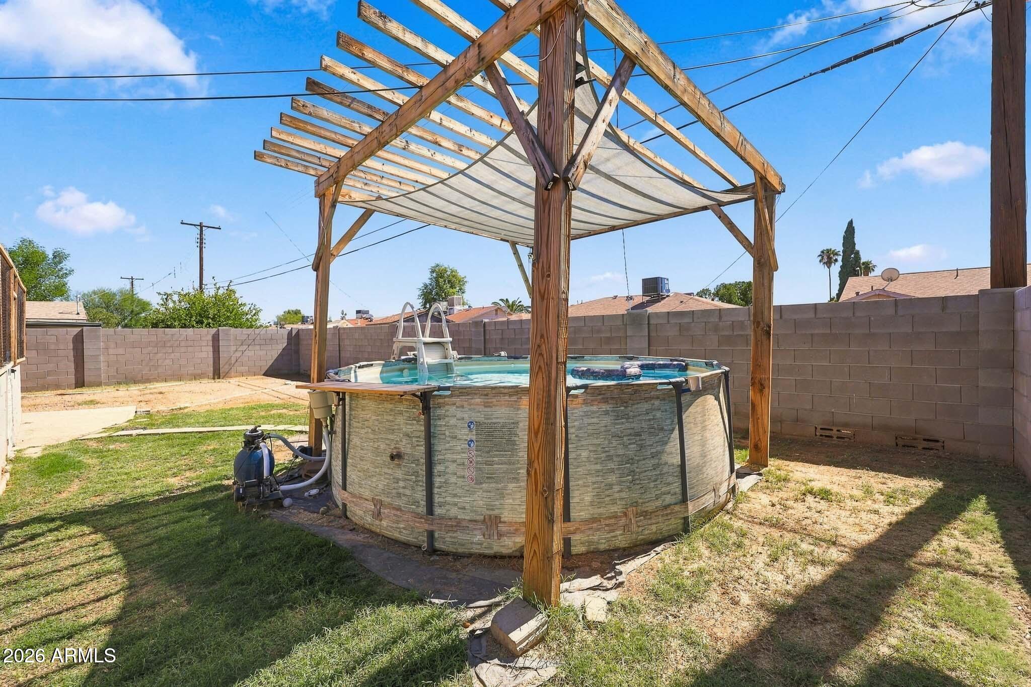 2809 West Lawrence Road Phoenix, AZ 85017 - Photo 33 of 37 Above-Ground Pool