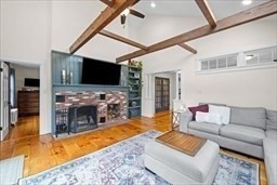 44 Prospect Road Plympton, MA 02367 - Photo 16 of 40 a living room with furniture and a flat screen tv