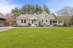 44 Prospect Road Plympton, MA 02367 - Photo 4 of 40 a front view of a house with a garden and trees