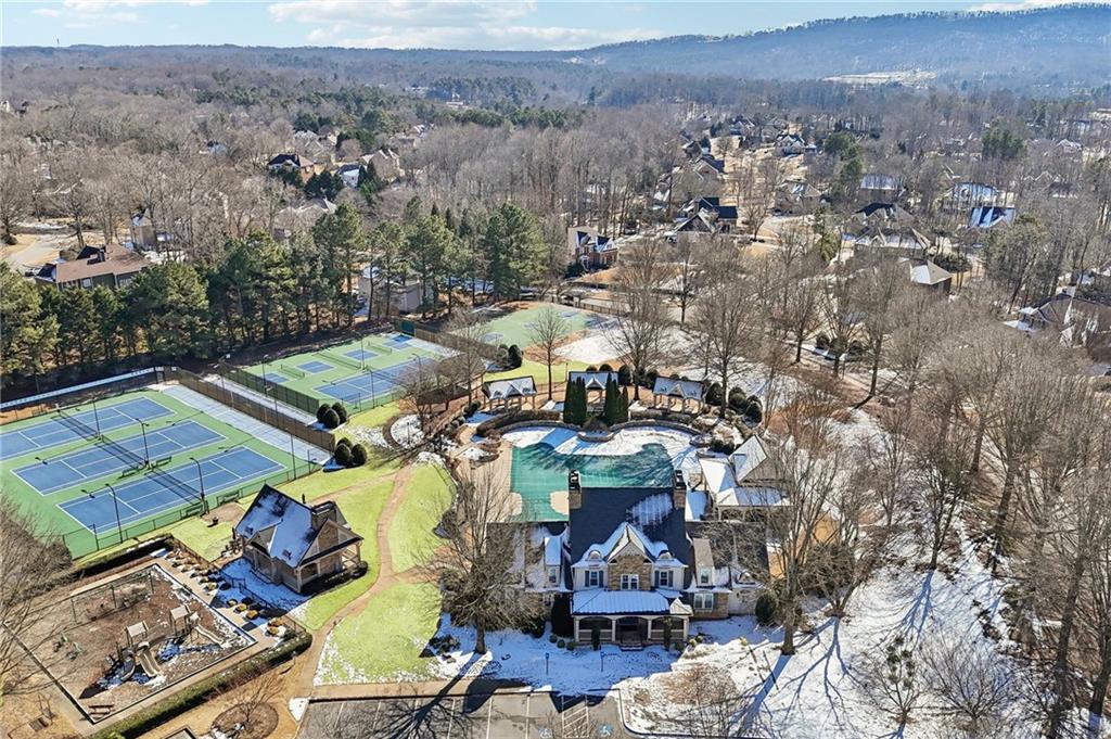 5775 Cascade Trail Cumming, GA 30040 - Photo 44 of 49 an aerial view of a house with outdoor space