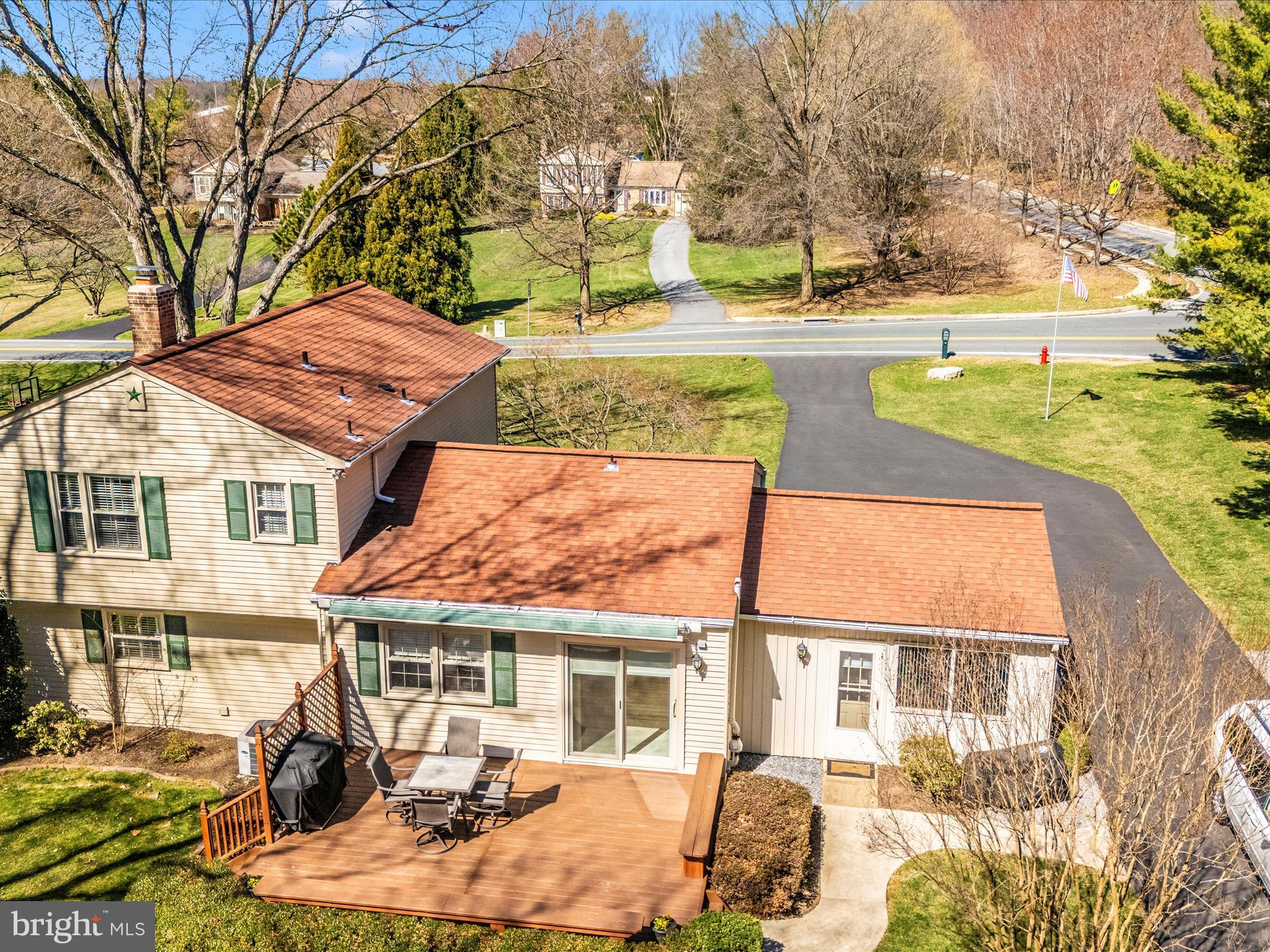5579 Linton Road Sykesville, MD 21784 - Photo 61 of 73 Aerial Back