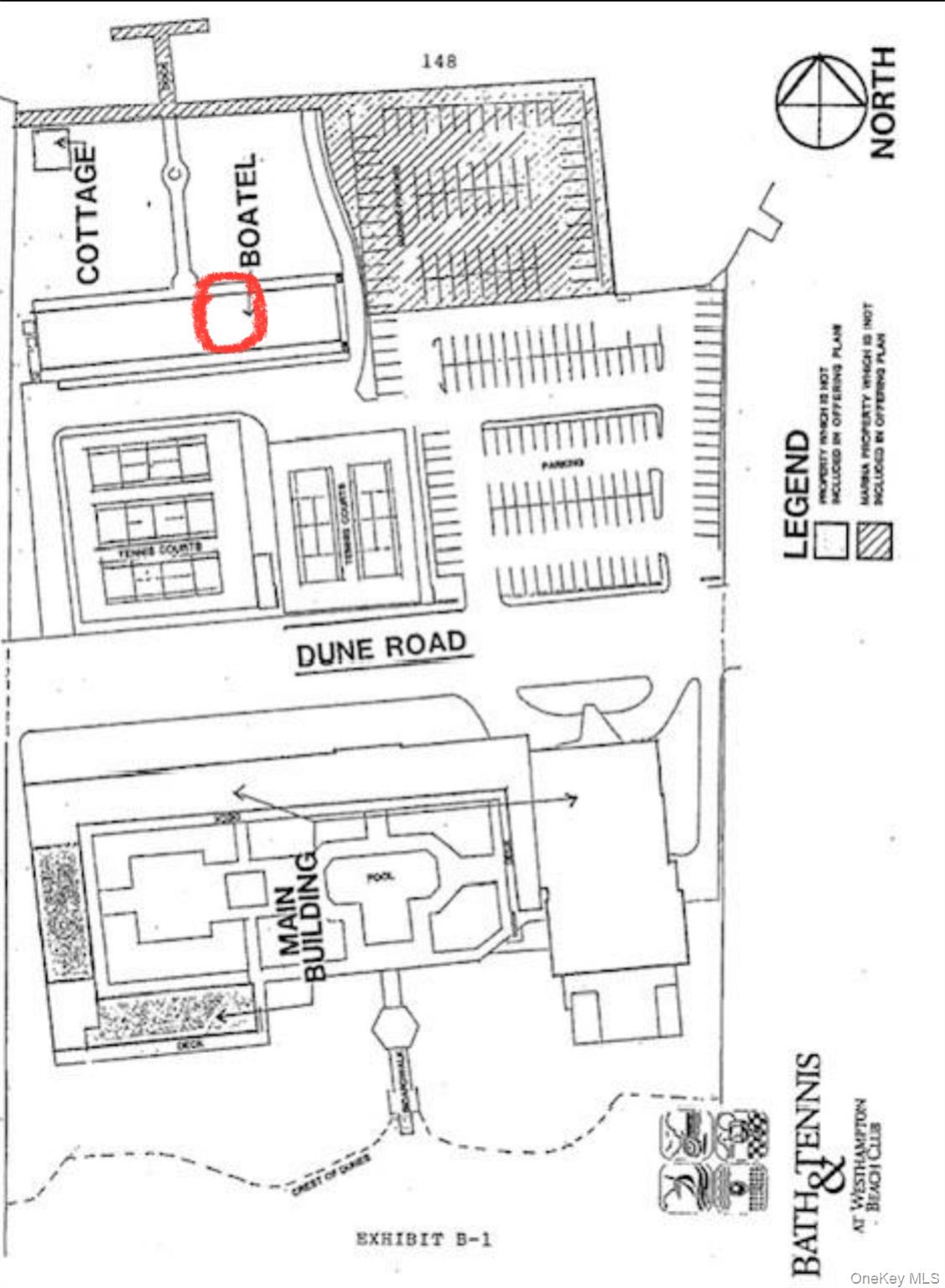 231 Dune Road, Unit 905 Westhampton Beach, NY 11978 - Photo 24 of 24 View of complex floor plan. Unit location