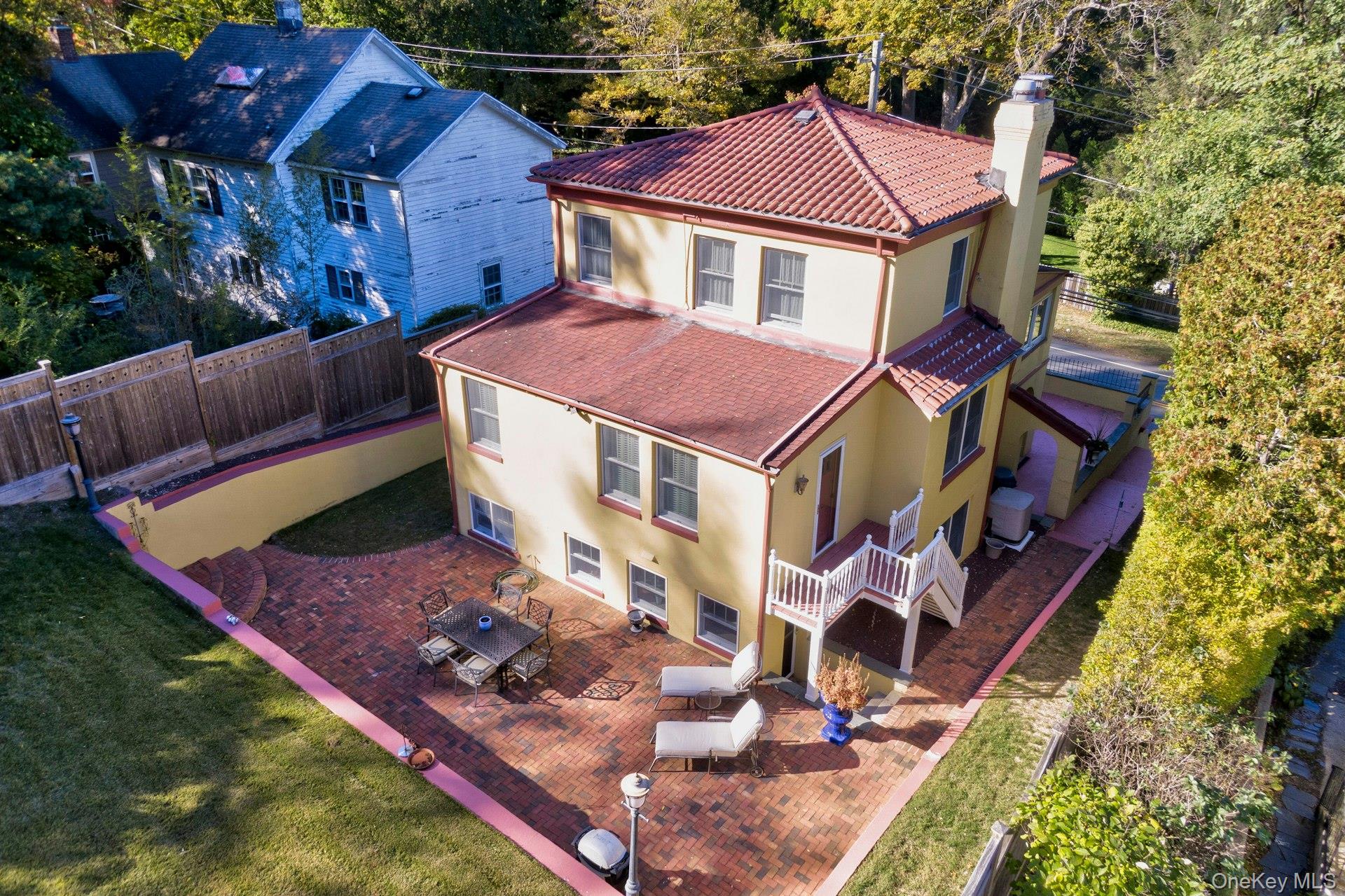126 Cove Road Oyster Bay, NY 11771 - Photo 8 of 42 Drone / aerial view of homem private patio