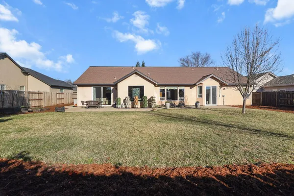 a view of house with outdoor space