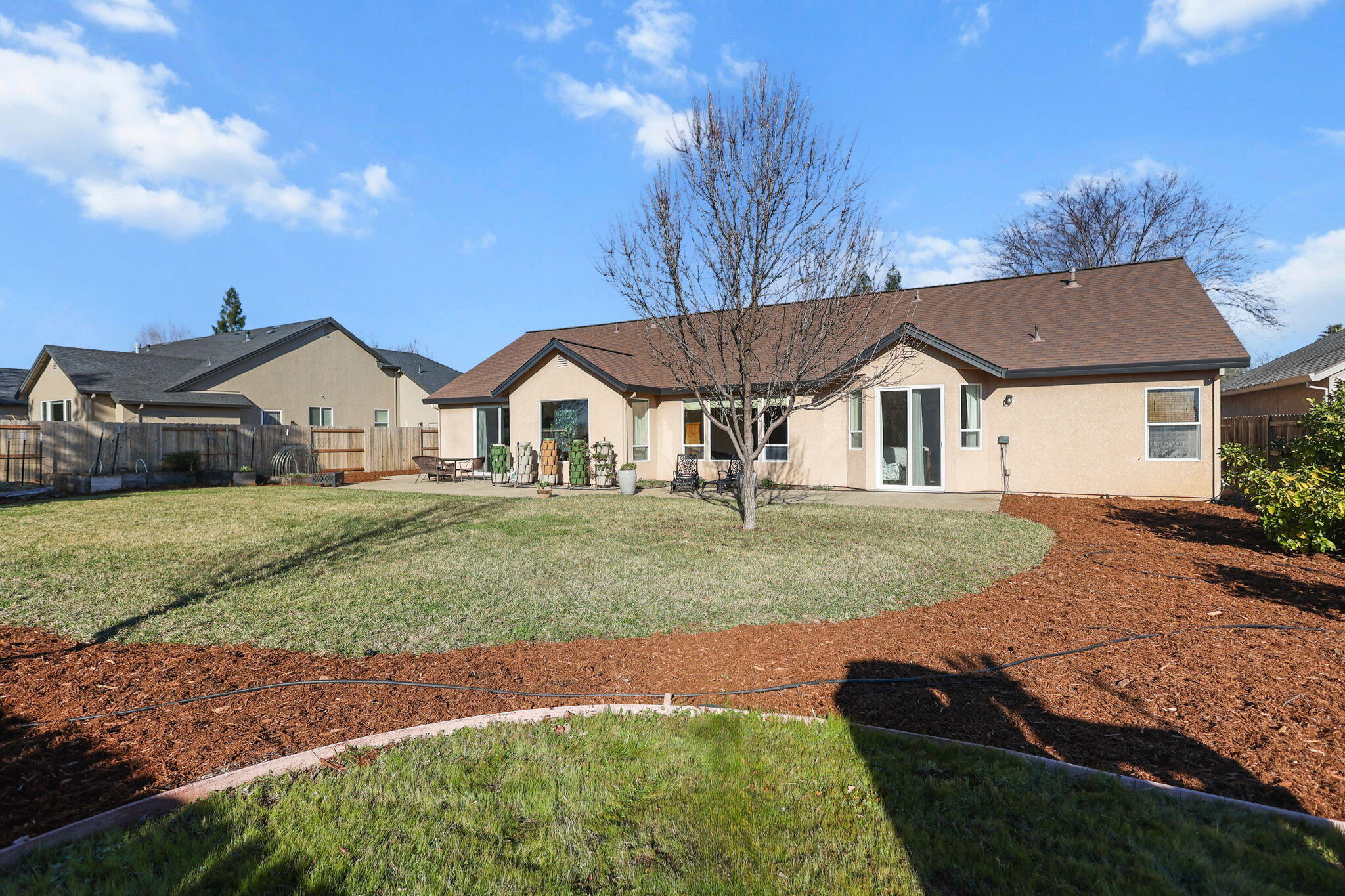 3183 Agassi Lane Redding, CA 96002 - Photo 36 of 41 Sprinklered yard