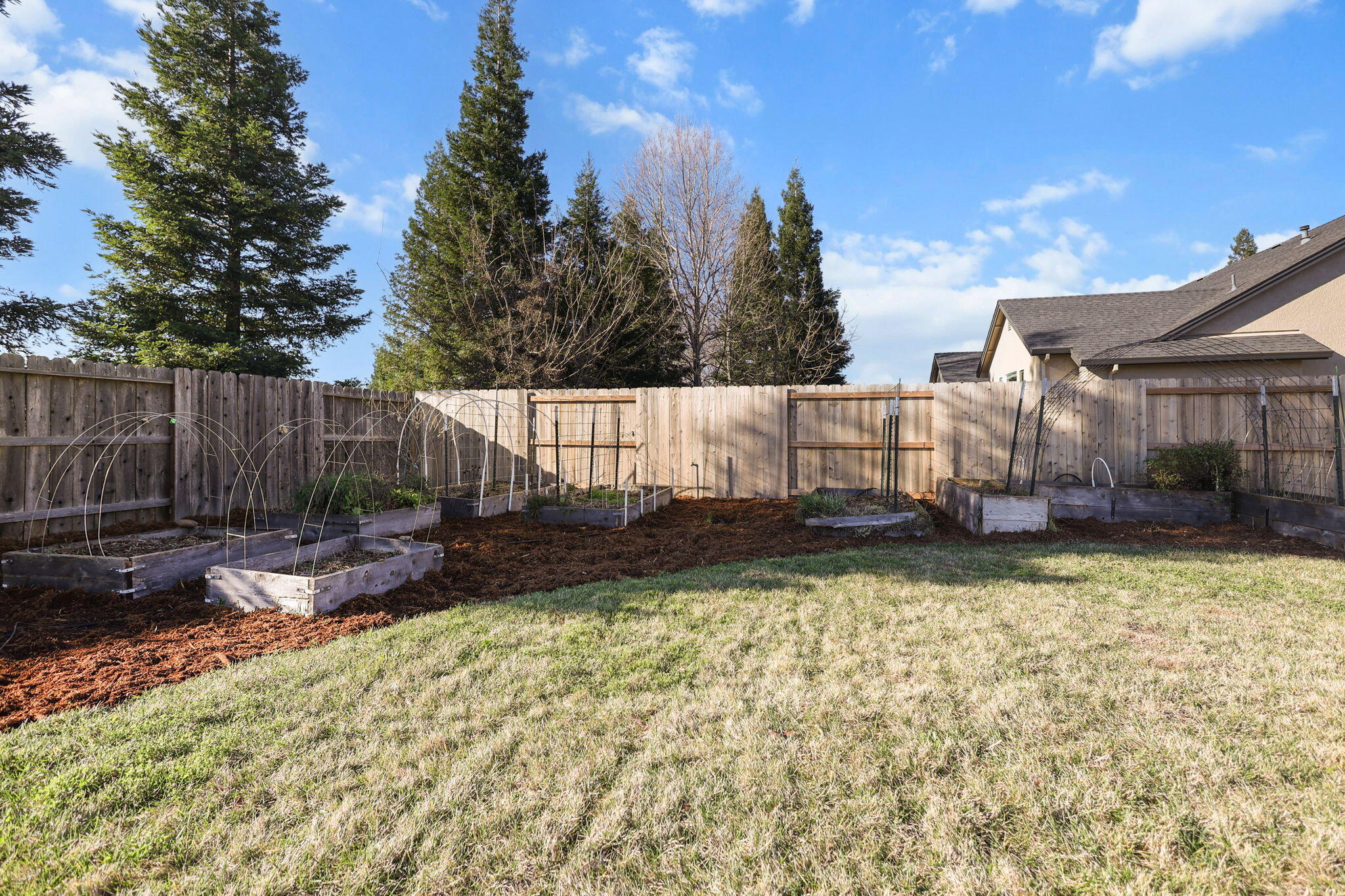 3183 Agassi Lane Redding, CA 96002 - Photo 39 of 41 Garden is ready