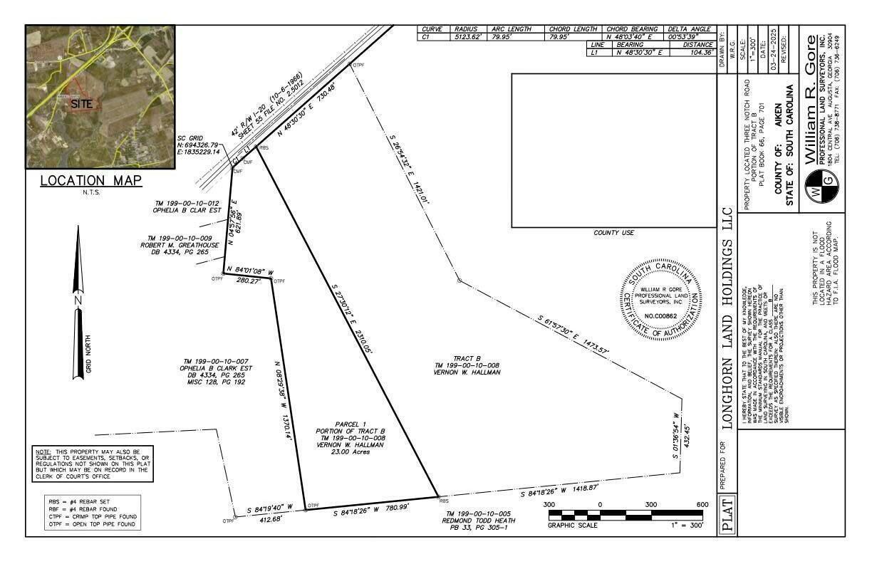 0 Three Notch Road Batesburg, SC 29006 - Photo 2 of 10 20250324192250483704000000-o