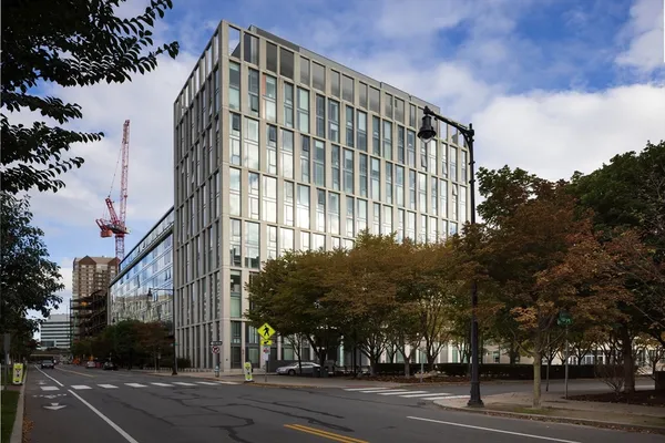 a view of a balcony with an outdoor space
