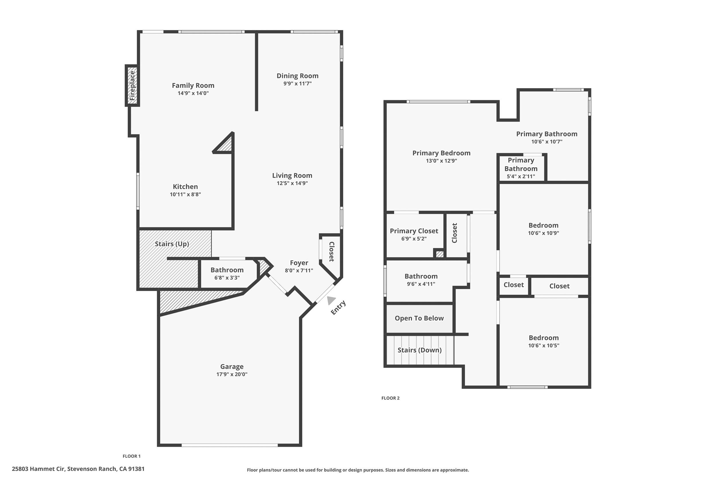 25803 Hammet Circle Stevenson Ranch, CA 91381 - Photo 32 of 32 a picture of a wall with a white building