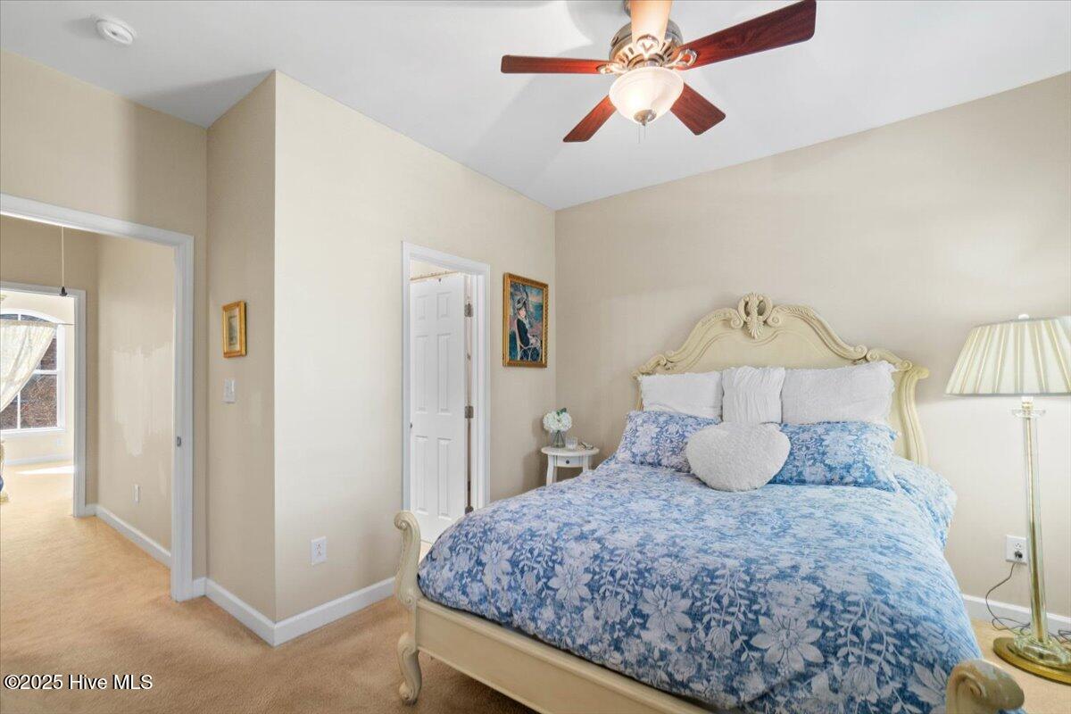 7650 Front Street, Unit 3 Sunset Beach, NC 28468 - Photo 16 of 37 Light and Bright Primary Suite