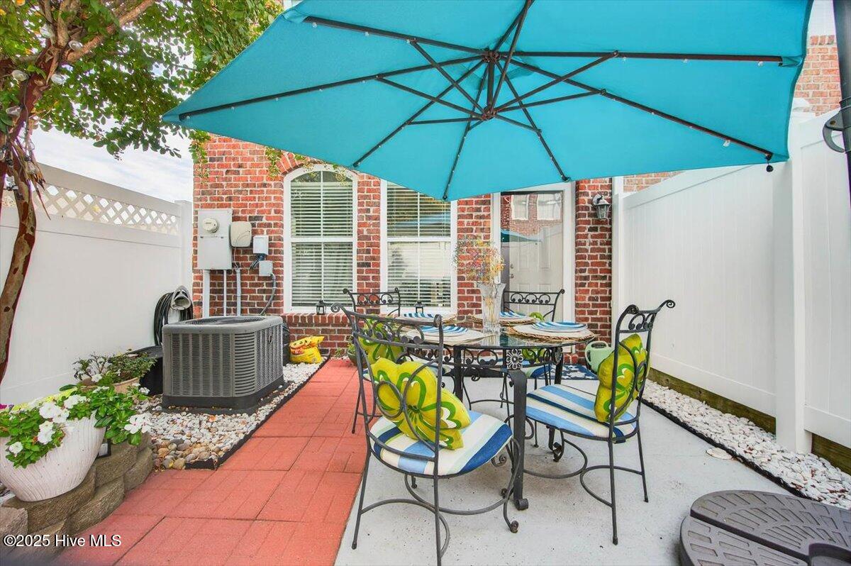 7650 Front Street, Unit 3 Sunset Beach, NC 28468 - Photo 29 of 37 Private Corner Courtyard