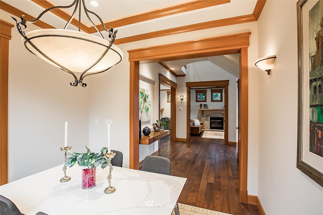 907 North 35th Street Renton, WA 98056 - Photo 18 of 37 a view of a living room and a wooden floor