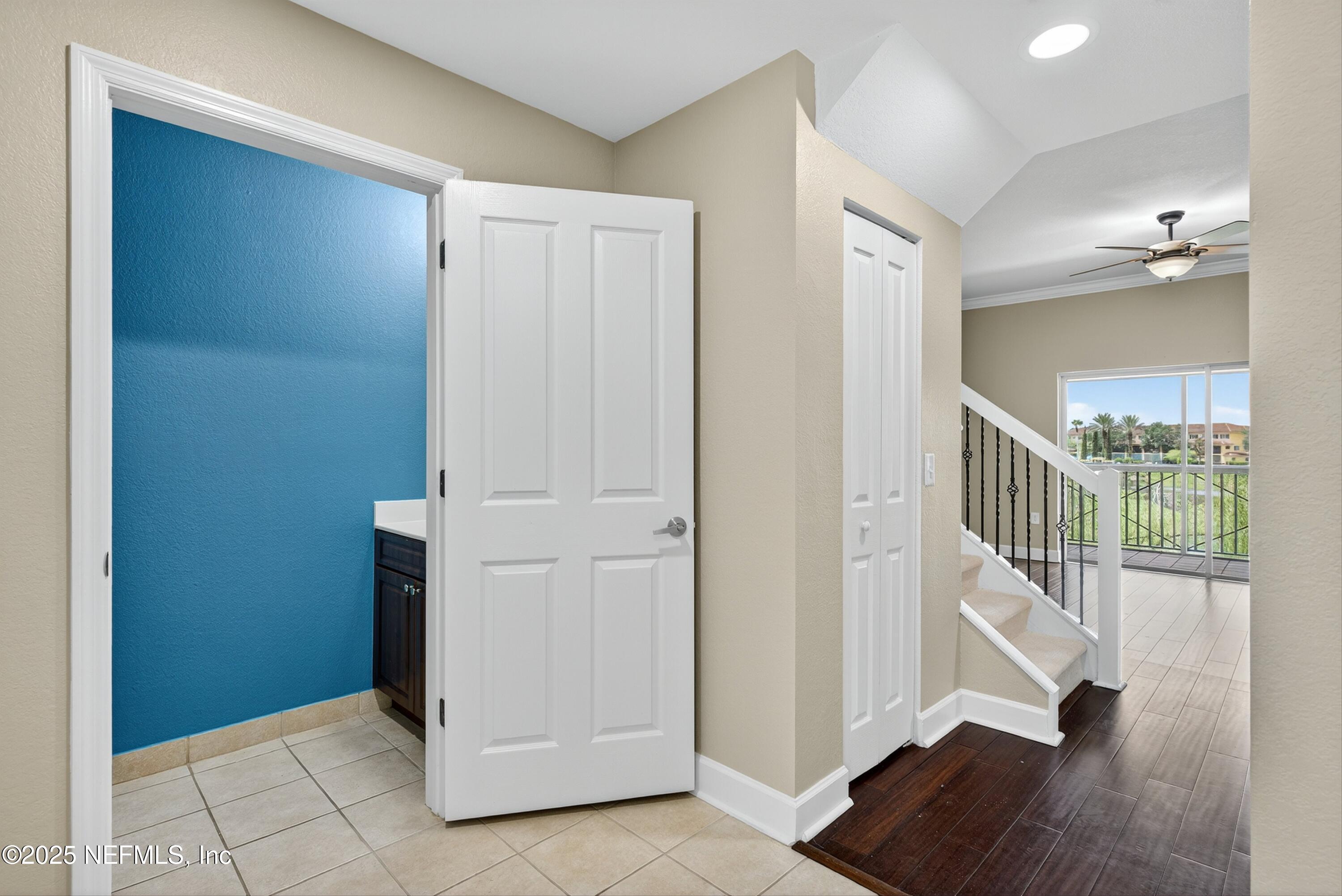 9745 Touchton Road, Unit 1625 Jacksonville, FL 32246 - Photo 28 of 69 a view of a hallway with staircase