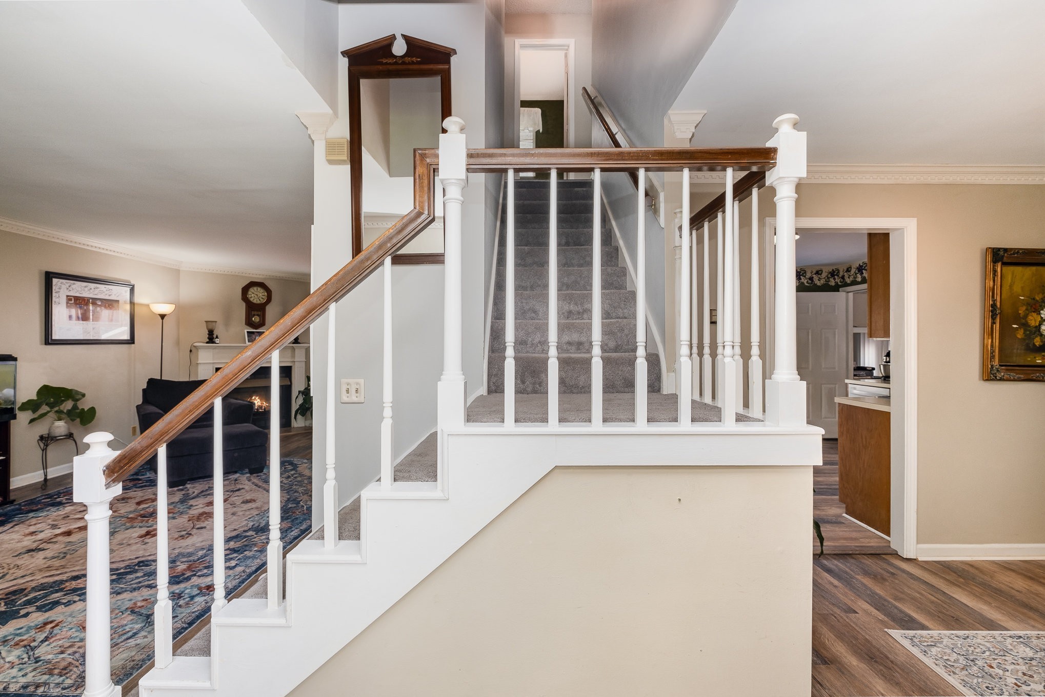 1113 Jacksons Valley Road Hermitage, TN 37076 - Photo 14 of 26 a view of staircase with railing and white walls