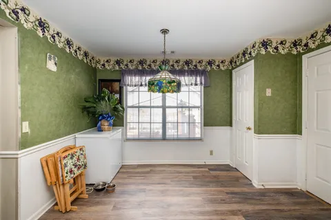 a view of a entryway in the house